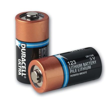 ZOLL AED Plus – Duracell Lithium 123A Battery [Pack/10] (8000-0807-01)